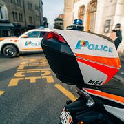 Illustrationsbild. Polis i Genève.