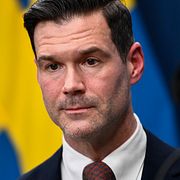 Migrationsminister Johan Forssell (M).