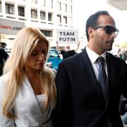 George Papadopoulos med frun Simona Mangiante.