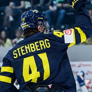 Ivar Stenberg blev dubbel målskytt i VM.