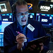 Investeraren Gregory Rowe på New York Stock Exchange. Arkivbild.