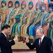 Xi Jinping och Vladimir Putin