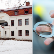 Mannen rymde från Hudiksvalls tingsrätt handfängslad och utan skor 