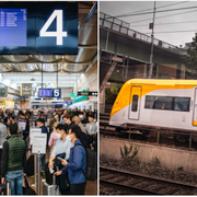 Köerna på terminal 5/Arlanda Express