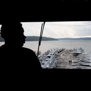 Arkivbild från USS Gerald R Ford.