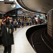 Bild från T-centralen, 30 maj.