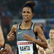 Meraf Bahta under IAAF Diamond League i Stockholm i juni.