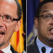 Thomas Perez och Keith Ellison