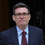 Israels premiärminister Benjamin Netanyahu och hans brittiske motsvarighet Andy Burnham.