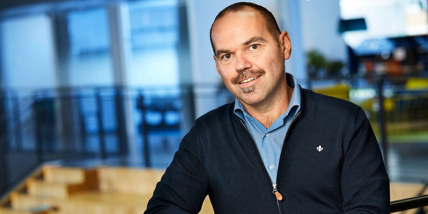 Stefan Trampus, affärsområdeschef på Tele2 Företag.