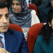 Selahattin Demirtas och Figen Yüksekdag