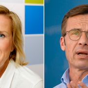 Åsa Fahlén och Ulf Kristersson 