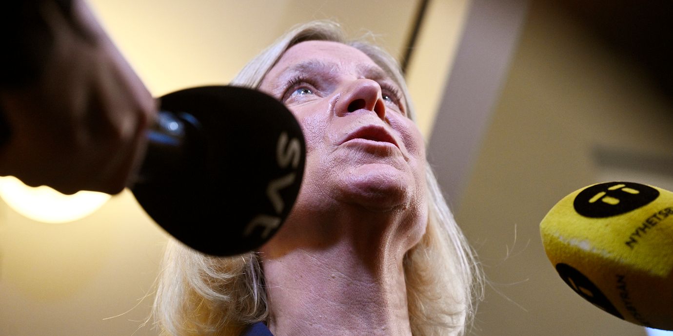 Socialdemokraternas partiledare Magdalena Andersson.