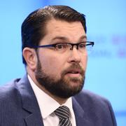 SD-ledaren Jimmie Åkesson. 