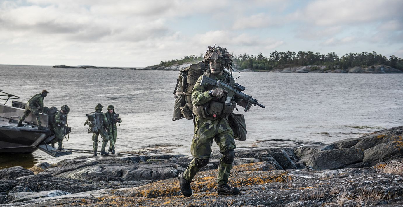 Foto från Försvarsmakten, en av W5 Solutions kunder.