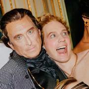 Per Andersson, Philip Zandén och Simon Reithner i Amadeus. 