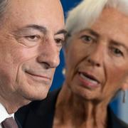 Mario Draghi och Christine Lagarde