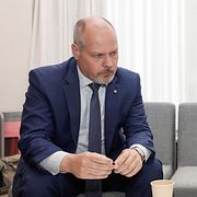 Anders Ygeman och Morgan Johansson när de var ministrar 2022.