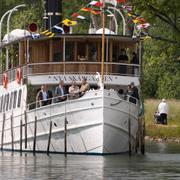 Arkivbild, Göta kanal. Båtarna har ingen koppling till händelsen.