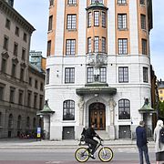 Kinneviks huvudkontor på Skeppsbron 18 i Stockholm.