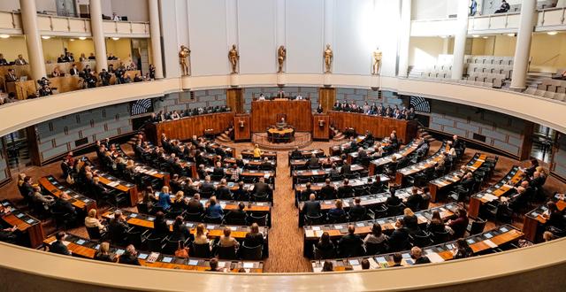 Parlamentet i Finland. Martin Meissner / AP