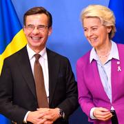 Ulf Kristersson och Ursula von der Leyen.