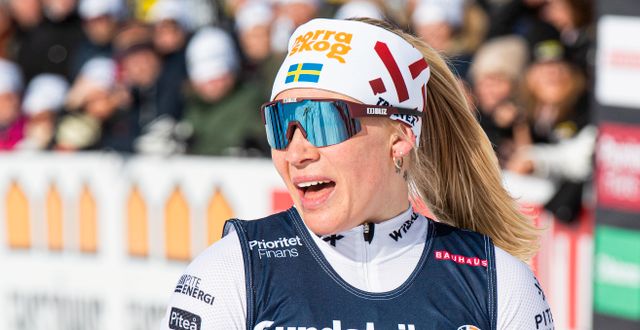 Jonna Sundling under ett tidigare lopp.  Jens Ökvist/TT