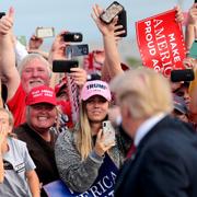 Trump vid ett tidigare besök i Georgia.