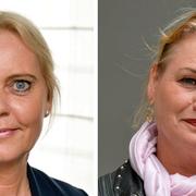 EU-kandidaterna Kristina Winberg (SD) och Soraya Post (FI)