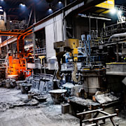 Alleimas smältverk i Sandviken.