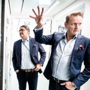 Professorerna Ali Mirazimi och Matti Sällberg, Karolinska institutet/Arkivbild