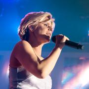 Robyn vid sin hemliga spelning på Artipelag i Stockholm den 27 oktober.