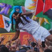 Bob Vylan på Glastonburyfestivalen.