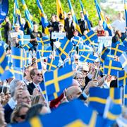 Nationaldagsfirande på Skansen förra året.