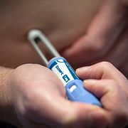 En förpackning med fetmaläkemedlet Ozempic.