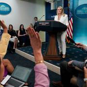 Vita husets pressekreterare Karoline Leavitt.