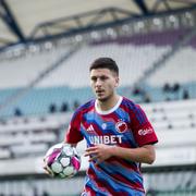 Roony Bardghji i FC Köpenhamns färger den 5 februari.