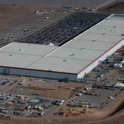 Teslas Gigafactory i Nevada.