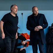 Brännström till höger, under sin tidigare sejour i klubben.