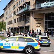 Bild från Burgårdens gymnasium, 23 augusti. 