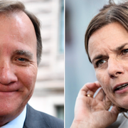 Stefan Löfven och Isabella Lövin.