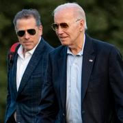 Joe Biden och Hunter Biden.