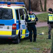 Polisen hittade kvinnan efter att ha sökt med drönare. 