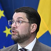 Sverigedemokraternas partiledare Jimmie Åkesson.