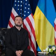 President Donald Trump och president Volodymyr Zelenskyj.