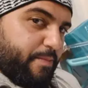 Jihad al-Shamie/sörjande i Manchester på fredagen.