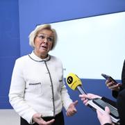 Petra Lundh presenterades som ny rikspolischef under en pressträff på fredagen.