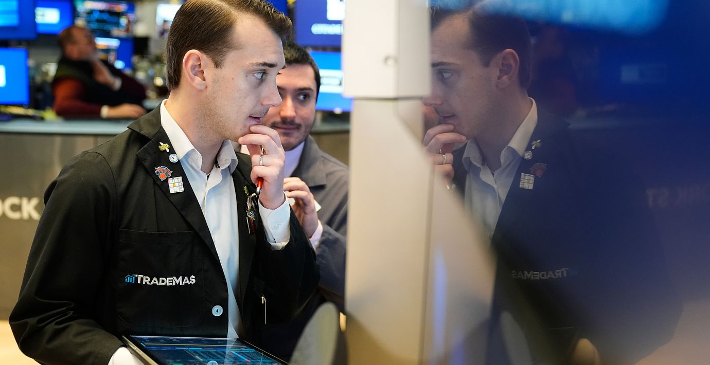 New York-börsen i mars.