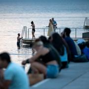 Arkivbild från en tropisk natt i Malmö i slutet av september 2024.