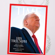 Trump gillar inte Time Magazines bildval.